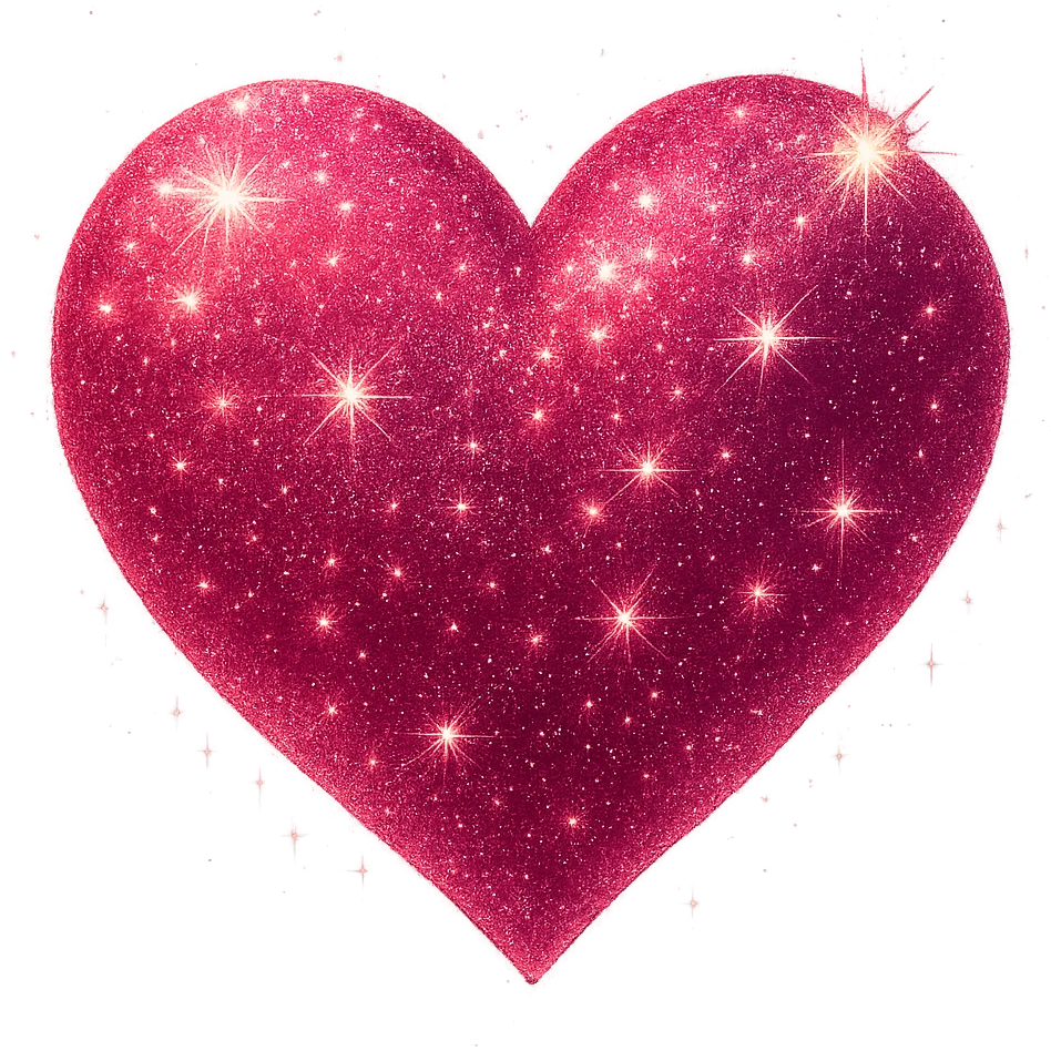sparkling heart emoji