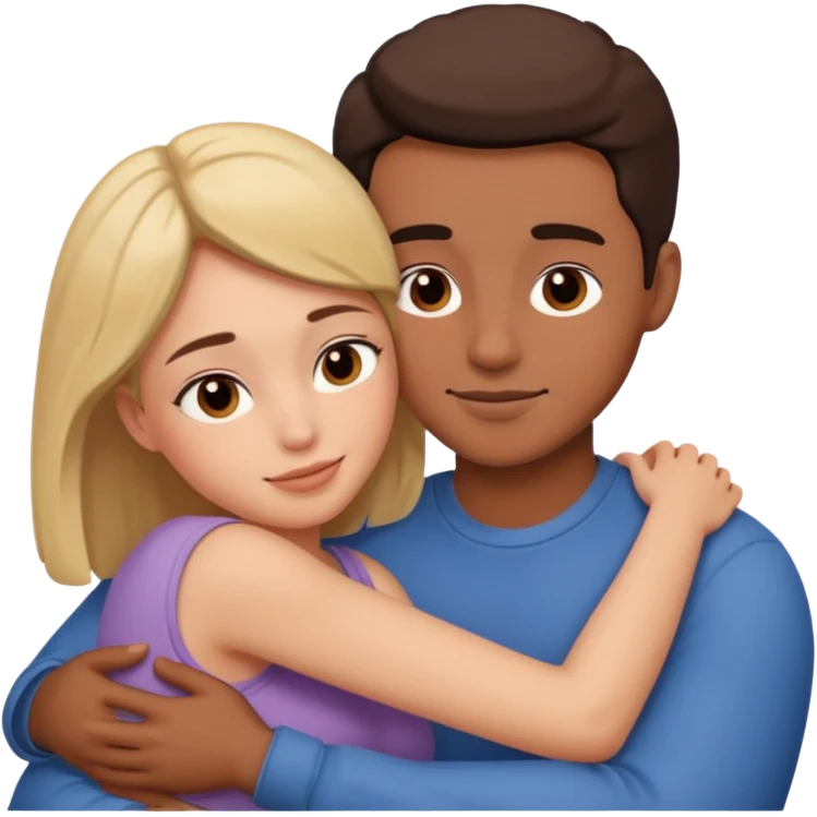 Naked man and woman laying together emoji