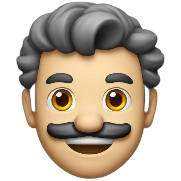 super mario old emoji