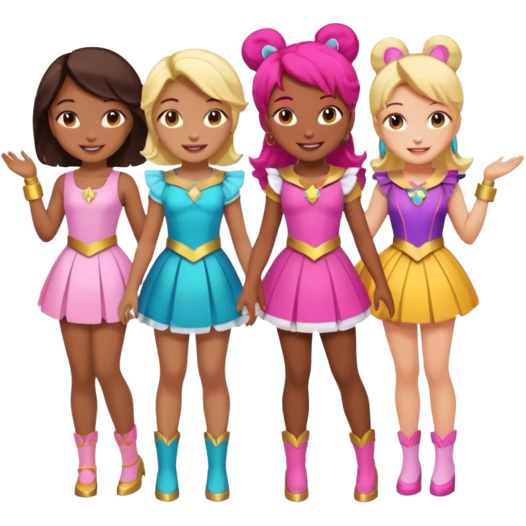 5 Magical Girls  emoji