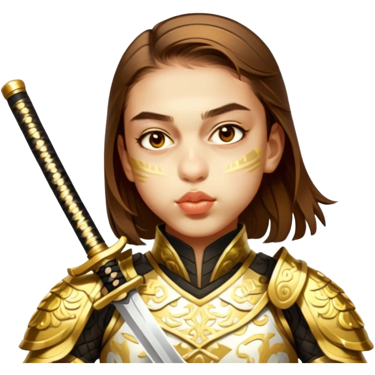 Golden Samurai emoji