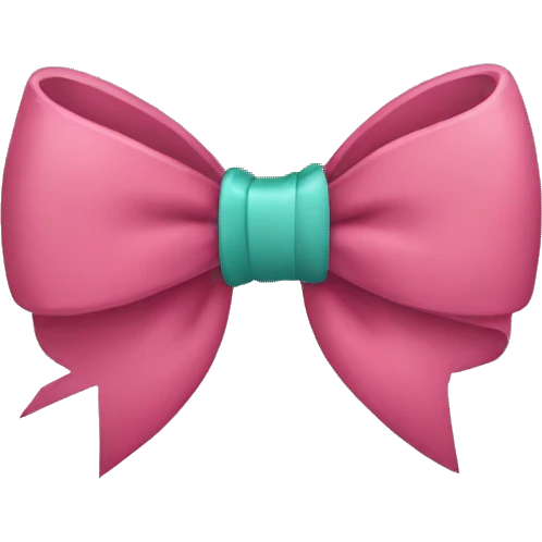 cute bow emoji
