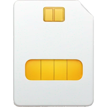 SIM card  emoji