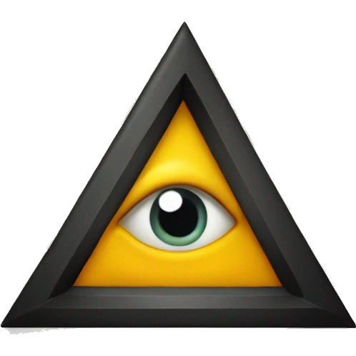 eye insid a triangle (MASONRY) emoji