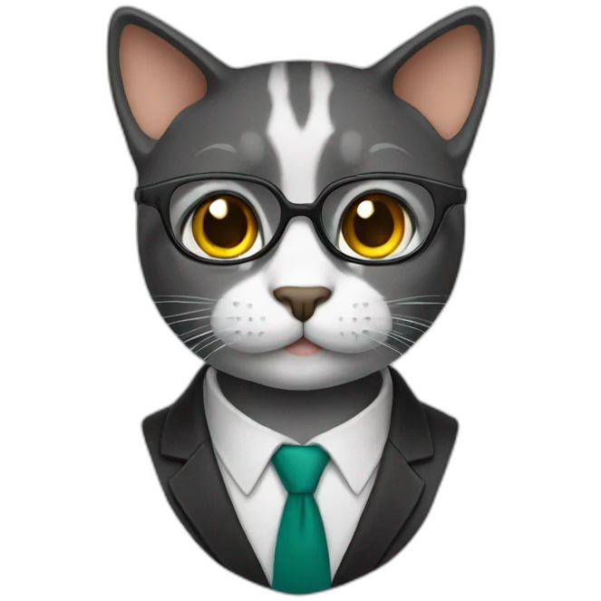cat student emoji