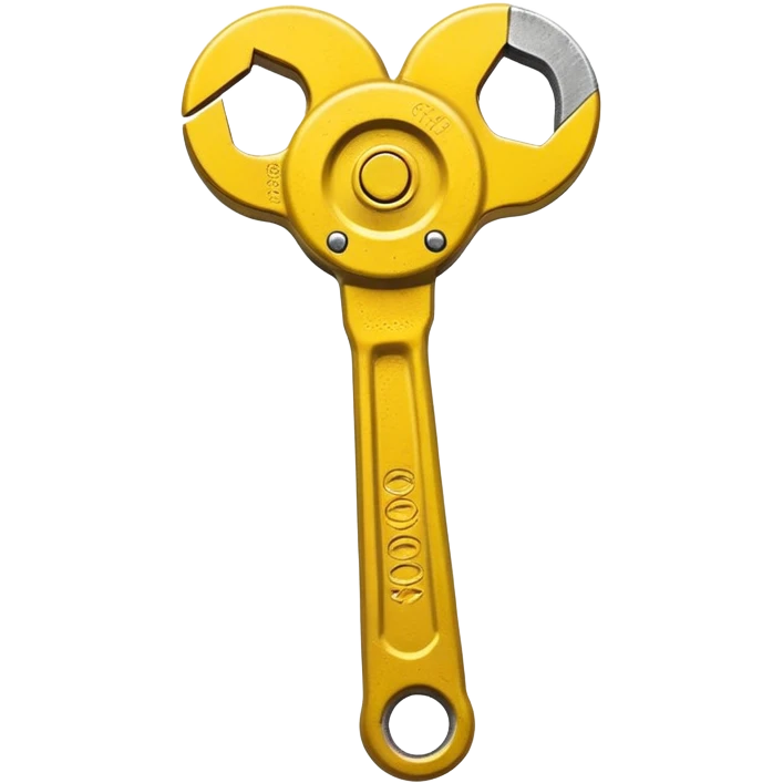 small yellow wrench emoji