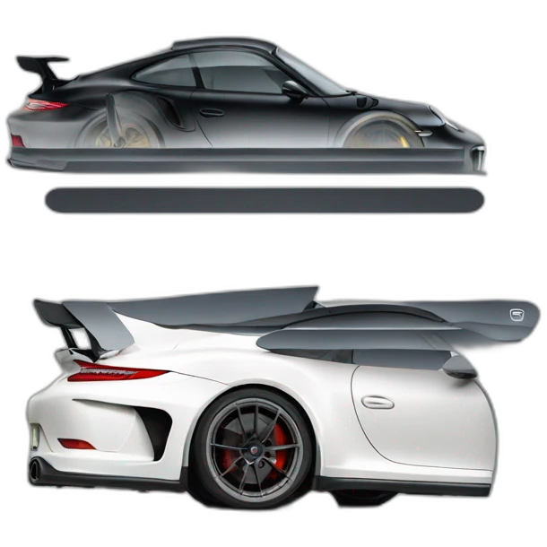 911 gt3 side view emoji
