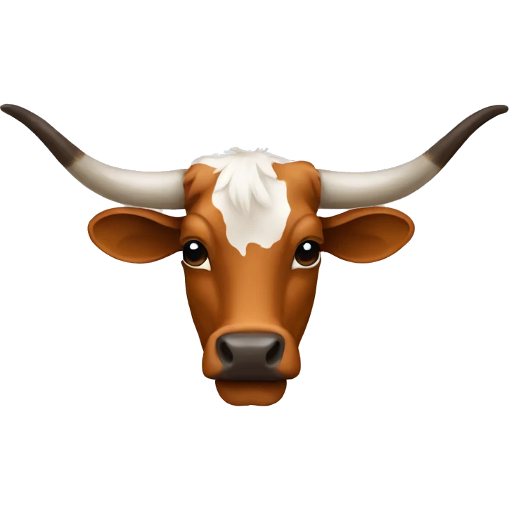 Longhorn emoji