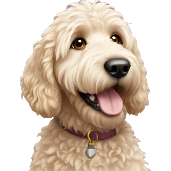 Golden doodle  emoji