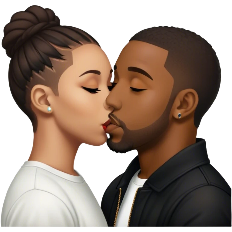 kendrick lamar kissing drake  emoji