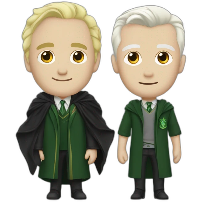 Drago malfoy and Harry potter emoji