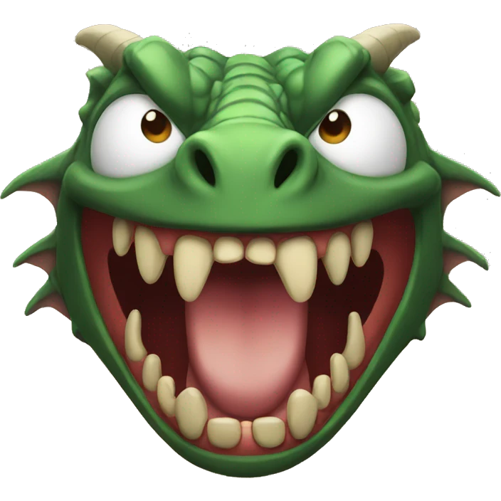dragon mouth emoji