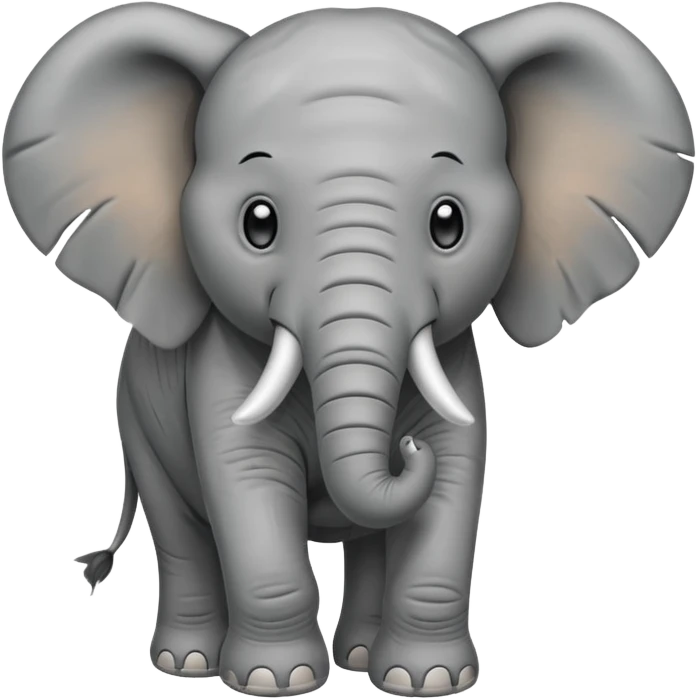 elephant freaking emoji