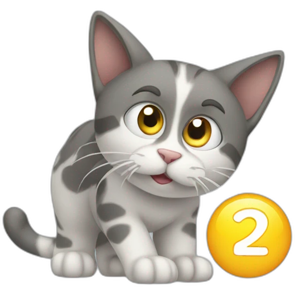 cat searching emoji