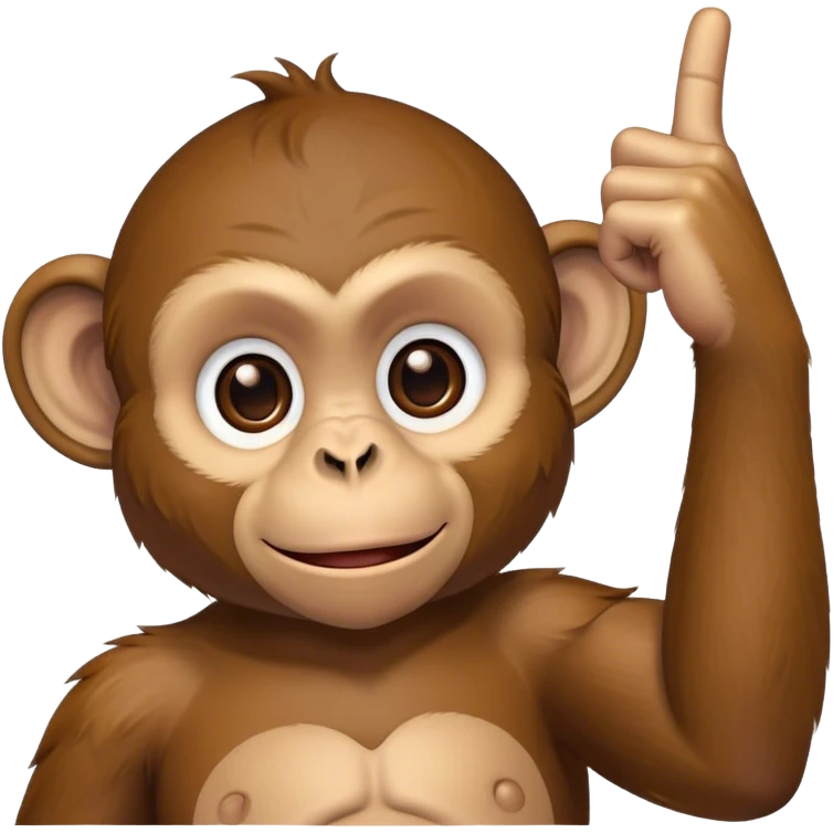 Monkey middlefinger  emoji