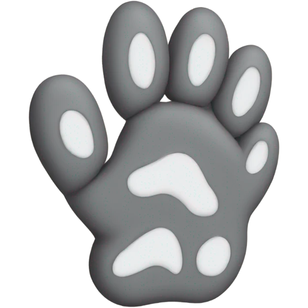 a cat's paw emoji