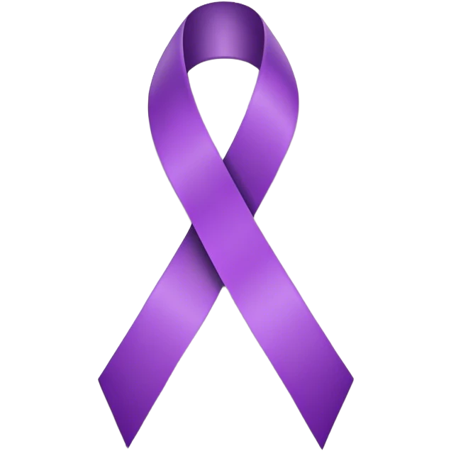 Suicide awareness ribbon emoji