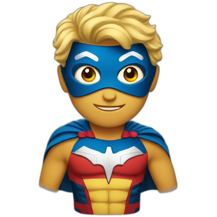 Super hero emoji
