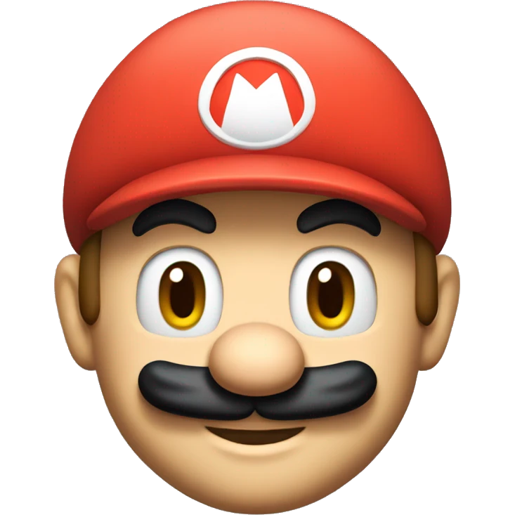 super mario head emoji