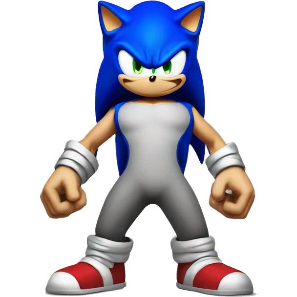 sonic angry emoji
