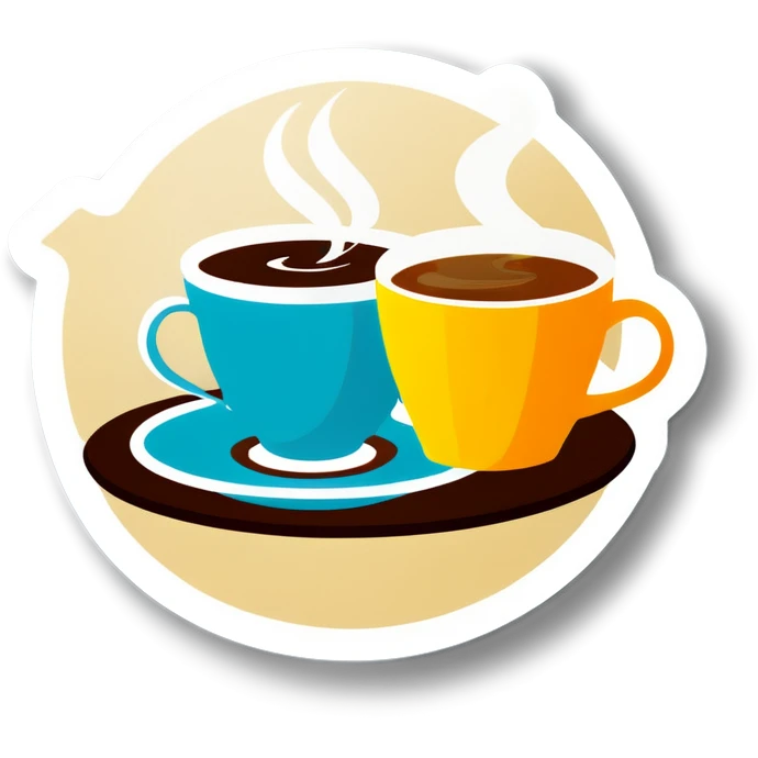 tea party in a coffee shop  emoji