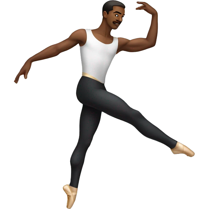 ballet dancer man emoji