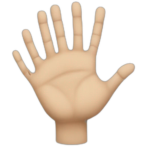 broken hand emoji