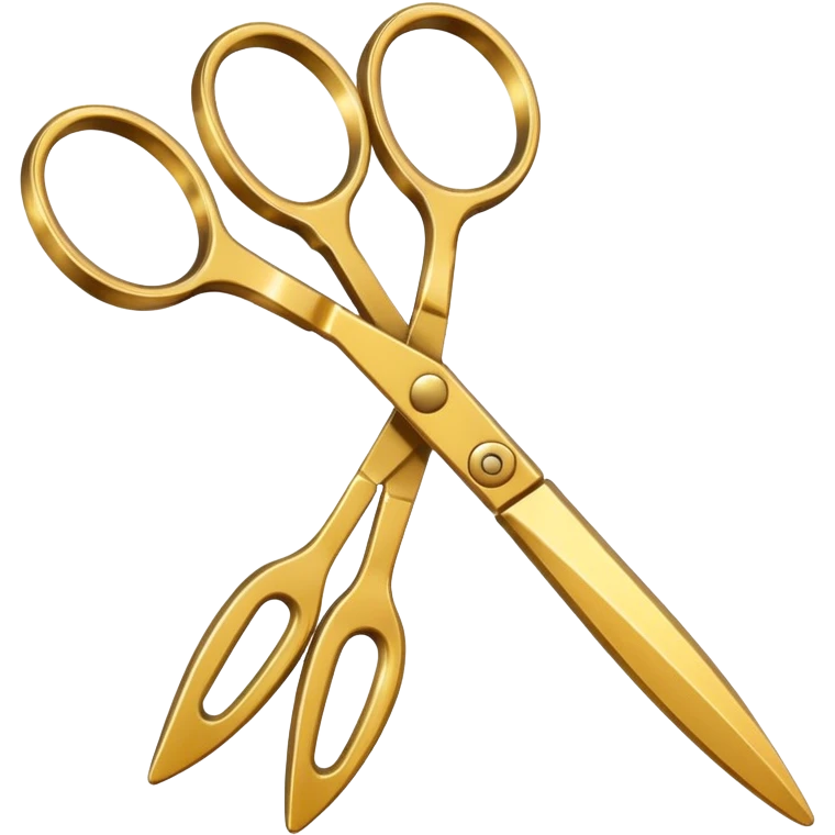 golden scissors emoji