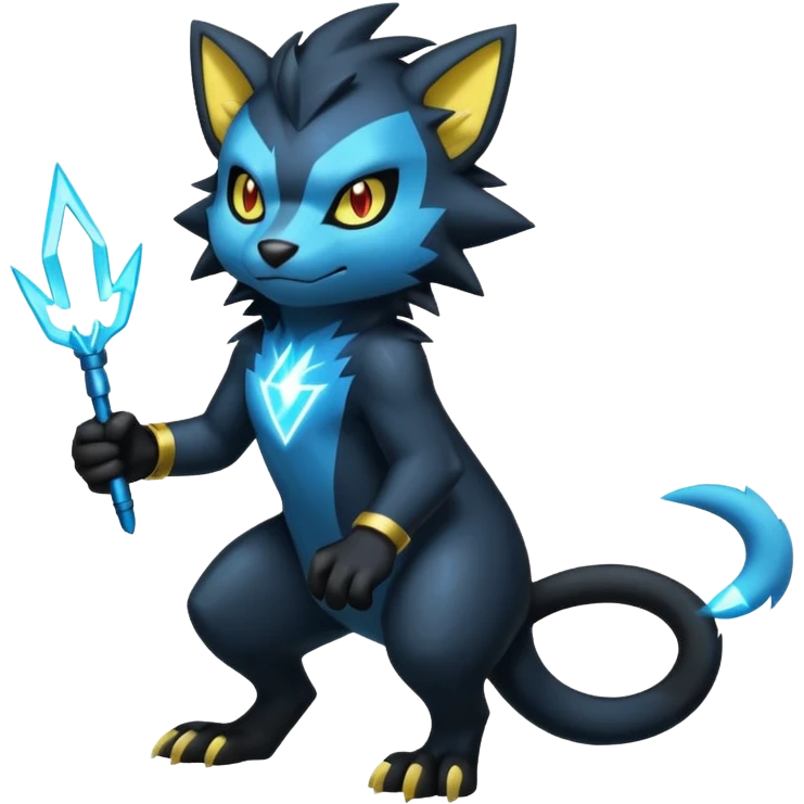 Luxray (full body)  emoji