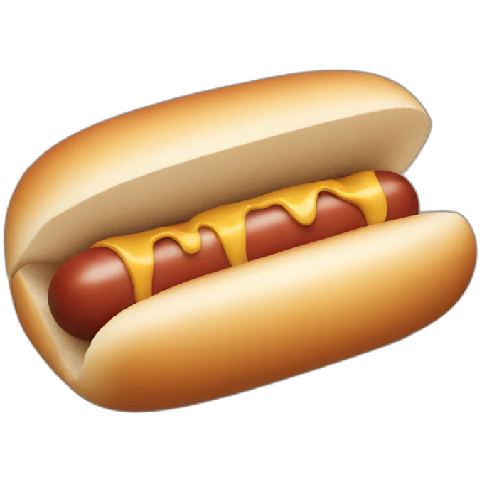 hot dog emoji