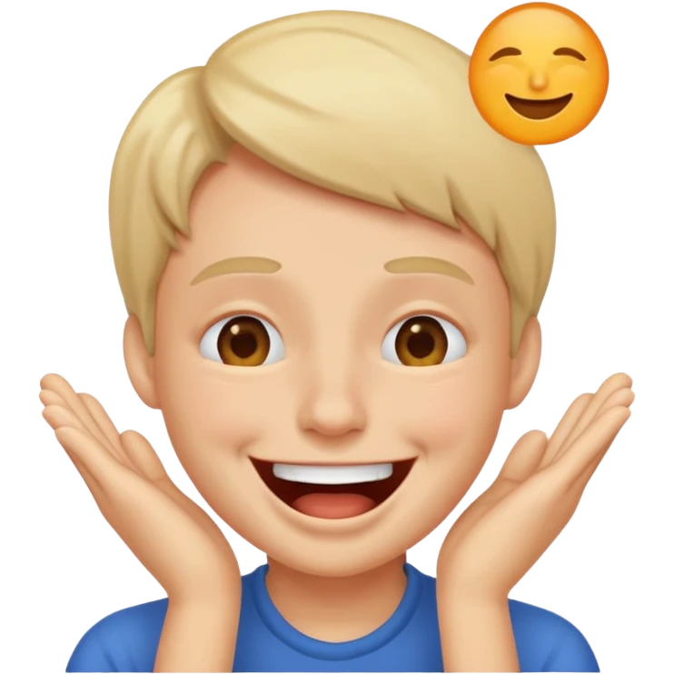 Laughing emoji while face palming emoji