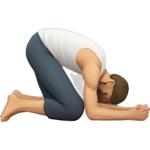 white men doing plank on yoga carpet emoji