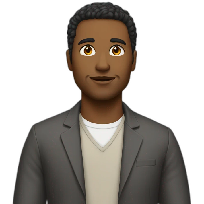 Homme grand emoji