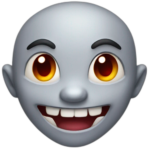 smile face vampire emoji