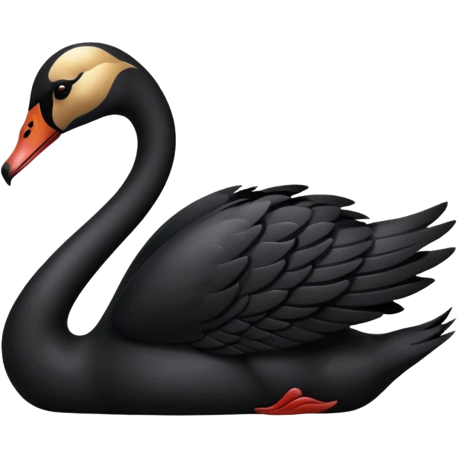 Cisne negro emoji