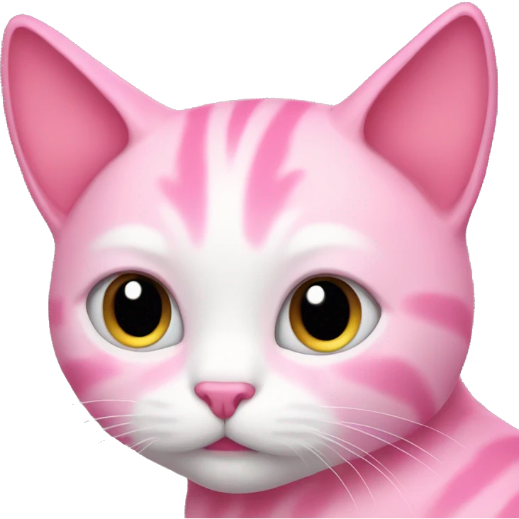 pink cat emoji