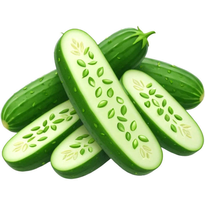 cucumber Chopped into small pieces    emoji