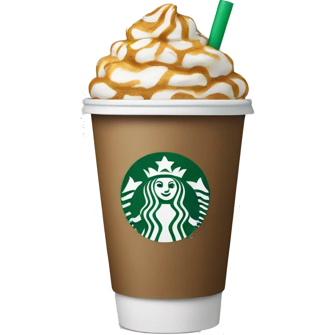 Starbucks cup emoji