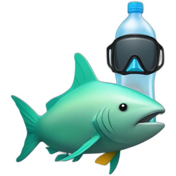 some fins with mask and air bottle emoji