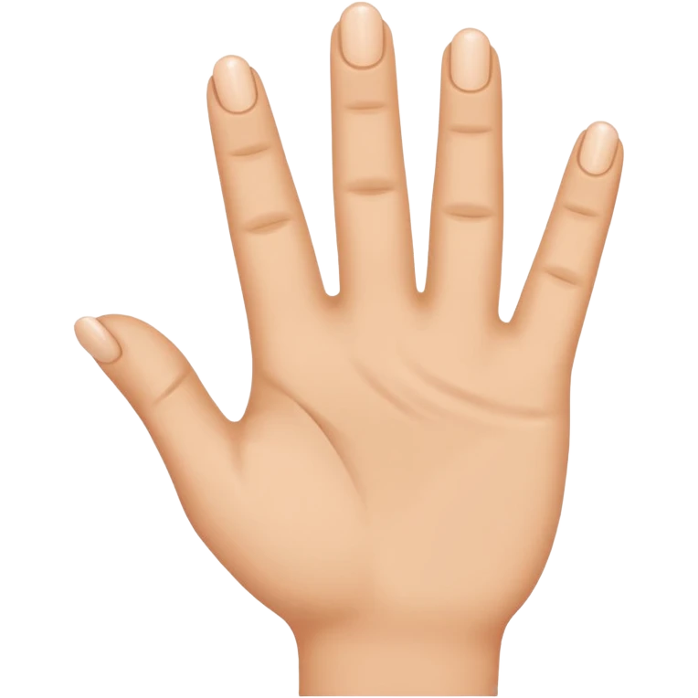 Finger tips claps emoji