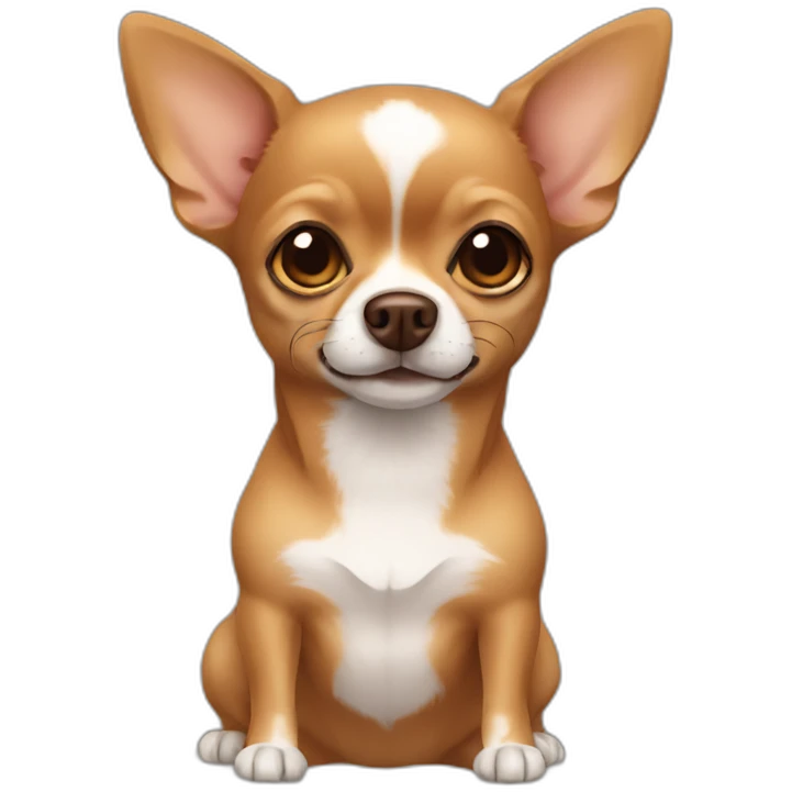 Brown chihuahua emoji