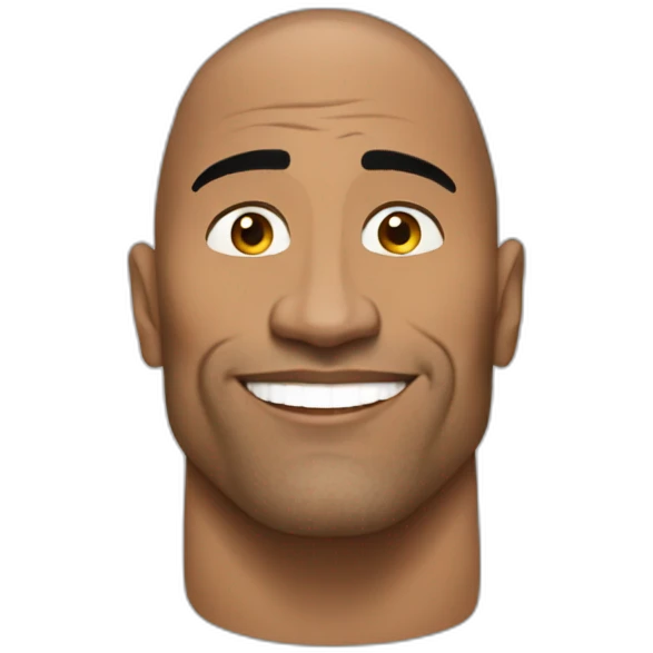 The rock emoji