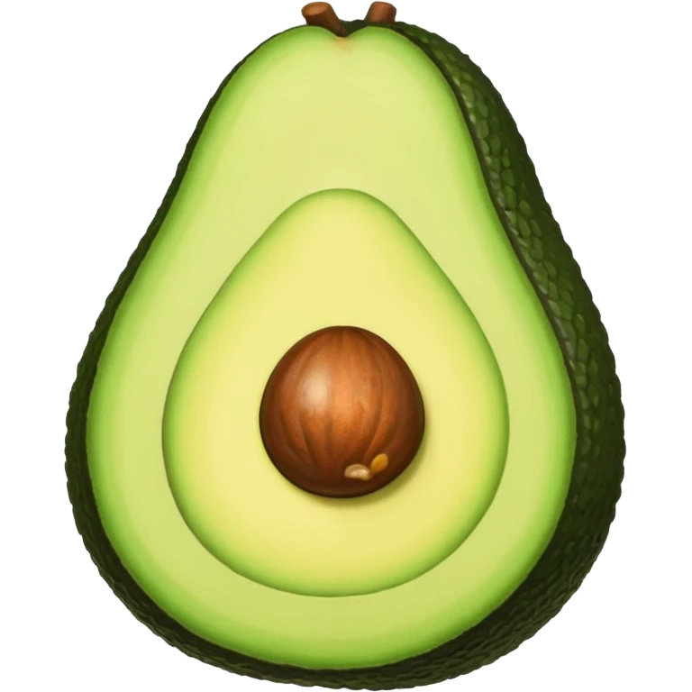 Avocado with a beanie emoji