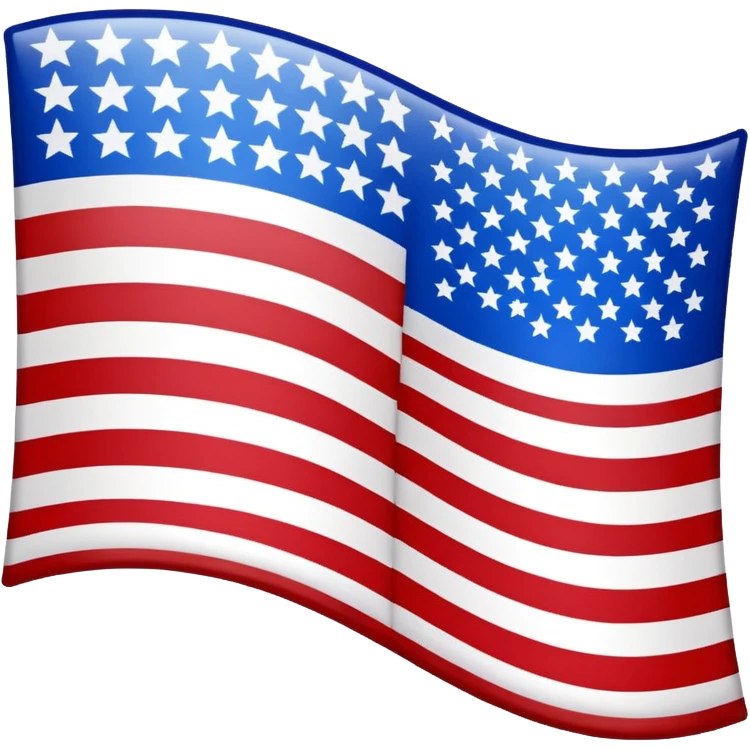 Upside down American flag emoji