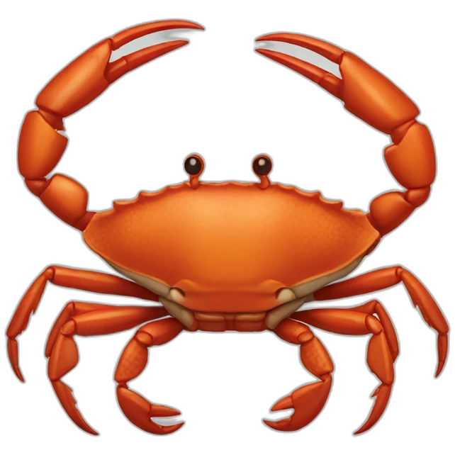 Crab clamp emoji