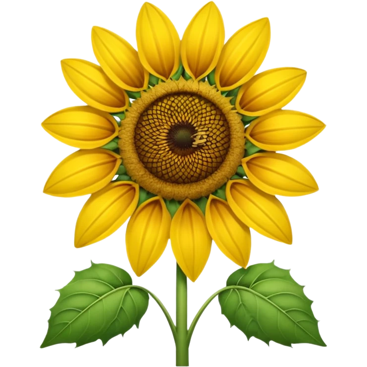 hoa hướng dương emoji