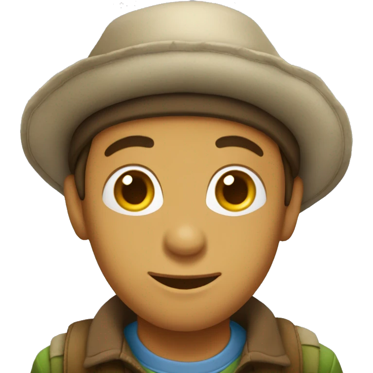 Un cerdi con gorro de cumpleaños  emoji