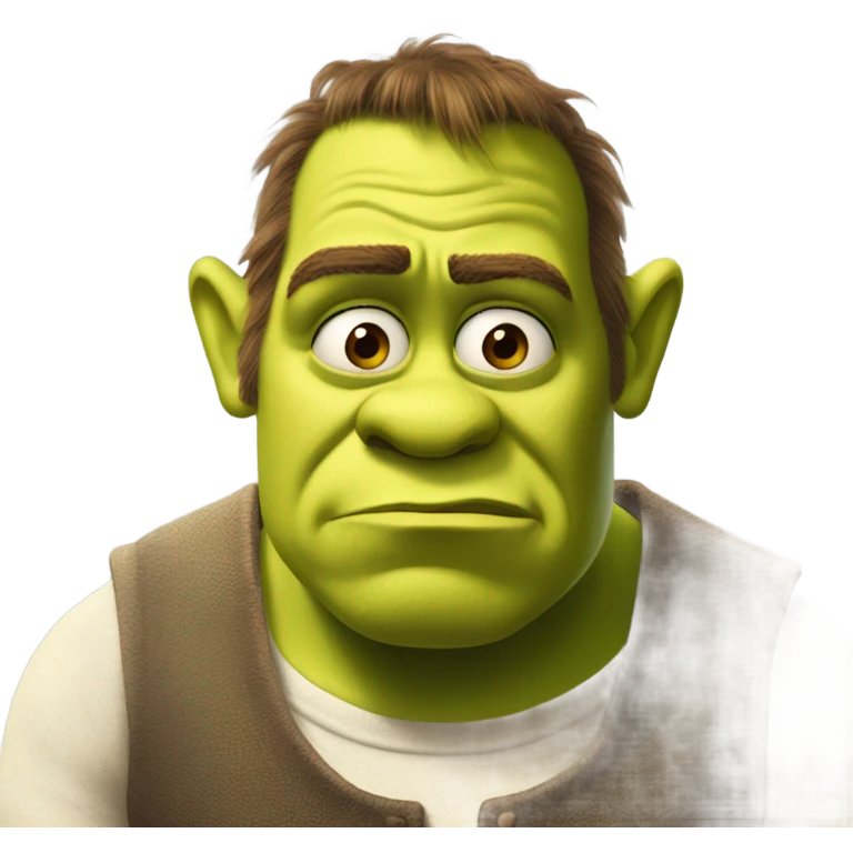 Sad Shrek emoji