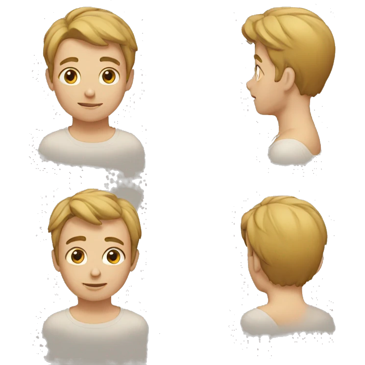 A boy emoji