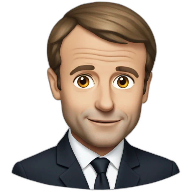 emmanuel macron emoji